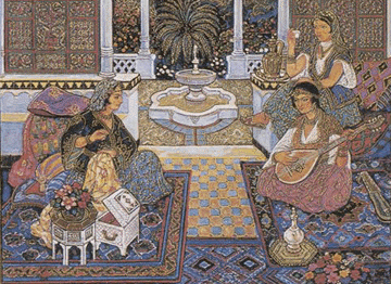 Detail: Evening in Algiers